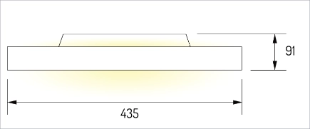 Büroleuchte DELL BL-HP 40W