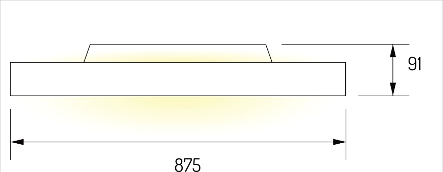 Büroleuchte DELL BL-HP 90 W